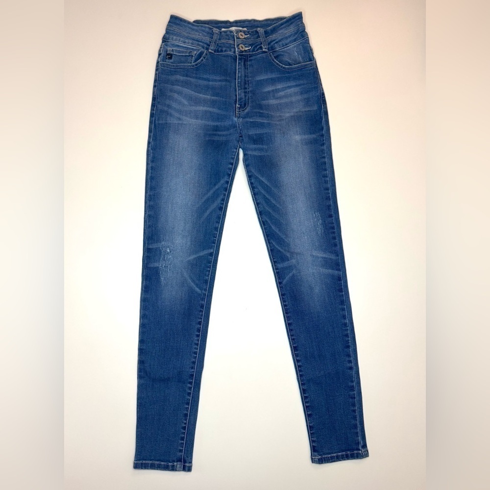Kancan Women’s Blue Skinny Jeans Size- 28
